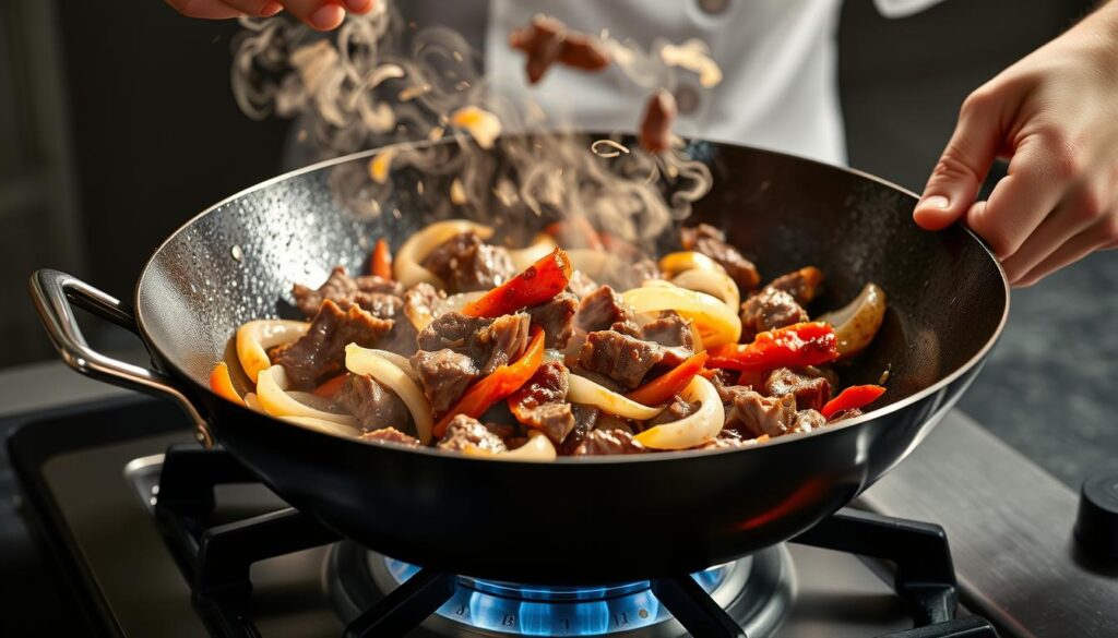 Sizzling Beef Stir-Fry Technique