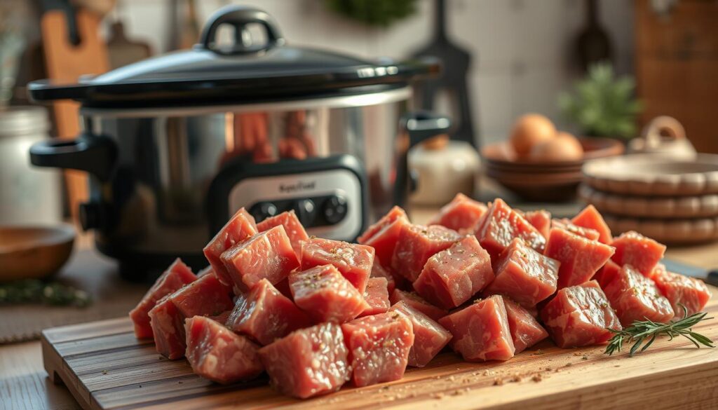 Tender Slow Cooker Cubed Steak Preparation