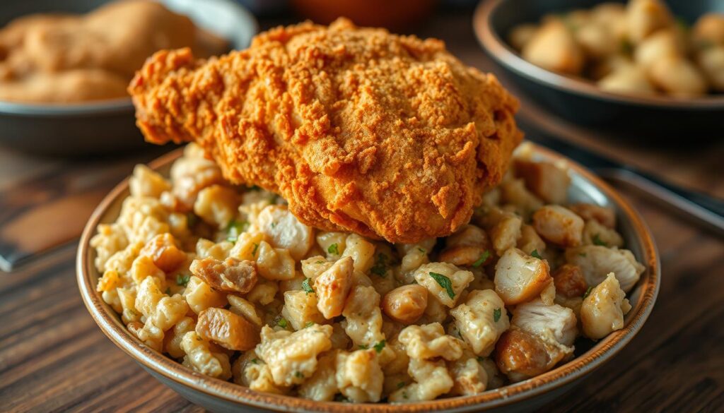 chicken and dressing