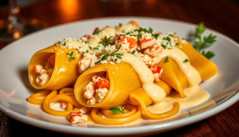 crab cannelloni