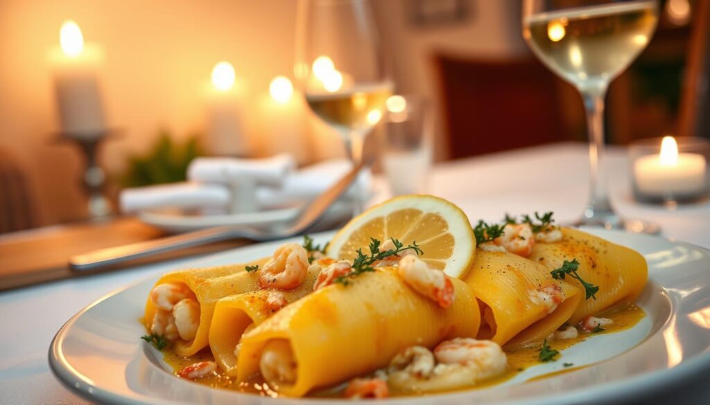 shrimp and crab cannelloni