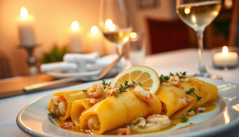 shrimp and crab cannelloni