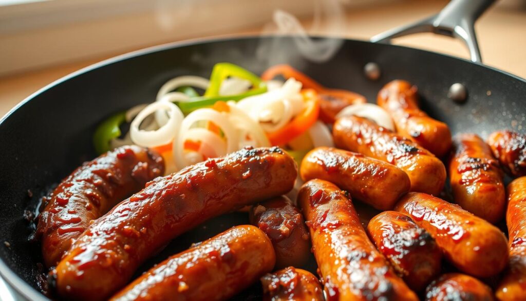 beef pan sausage