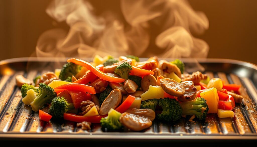 blackstone stir fry