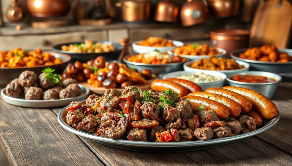 ground beef and sausage recipes